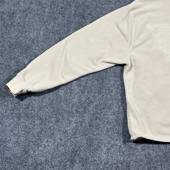 AIR JORDAN Essential Beige Soft Fleece Essential Winter Hoodie Jacket Size Small - Picture 16 of 16